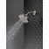 Universal Multi Function Rain Shower Head with H2Okinetic Technology