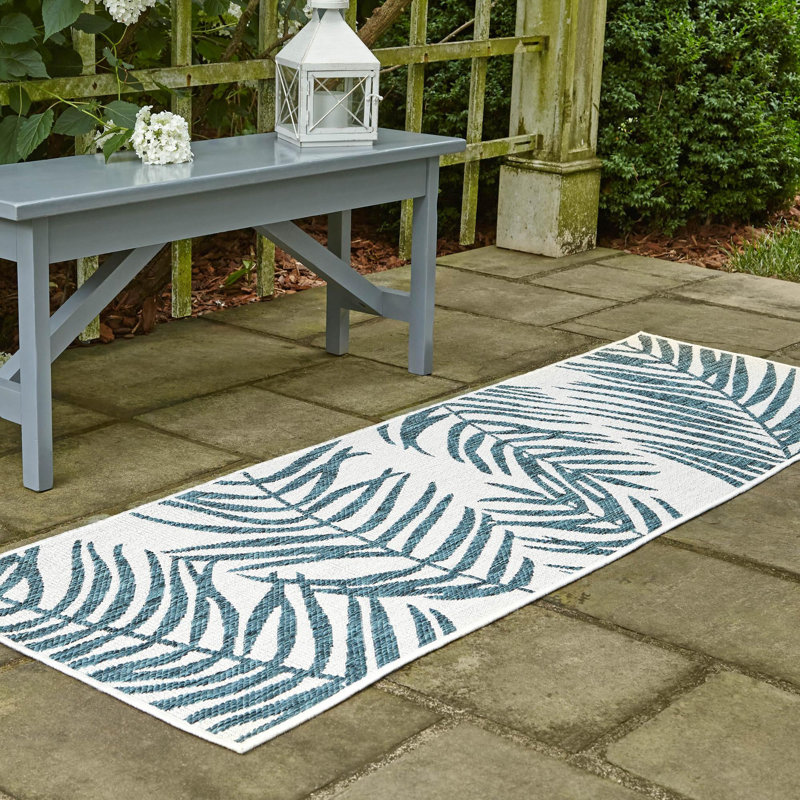 Rowdy Floral Indoor / Outdoor Rug, Runner 2' x 6'