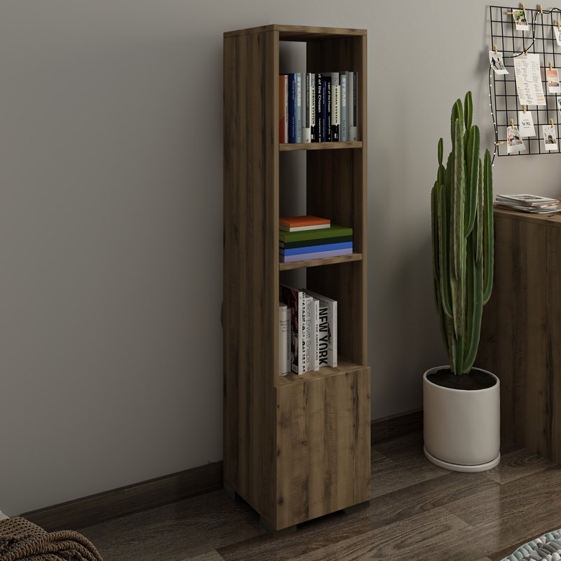 31 cm W Bookcase, Walnut