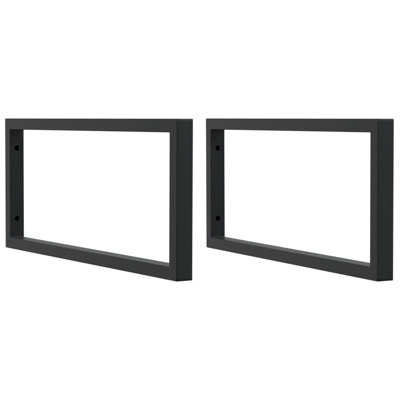  Shelf Brackets for Washbasin Shelf Support Shelving Bracket 2 pcs Steel
