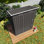 5X3 Ft, Gray Metal Outdoor Storage, Balcony, Courtyard, Galvanized Steel, Multi - Scenario Use, Simple Installation Tool Shed, Backyard, Patio, Rust Metal, Modular Design, Easy Assembly