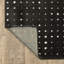 Tapis noir / ivoire à pois géométriques Delfine-2040079036