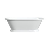 Sandringham 70.13'' L Freestanding Soaking Bathtub