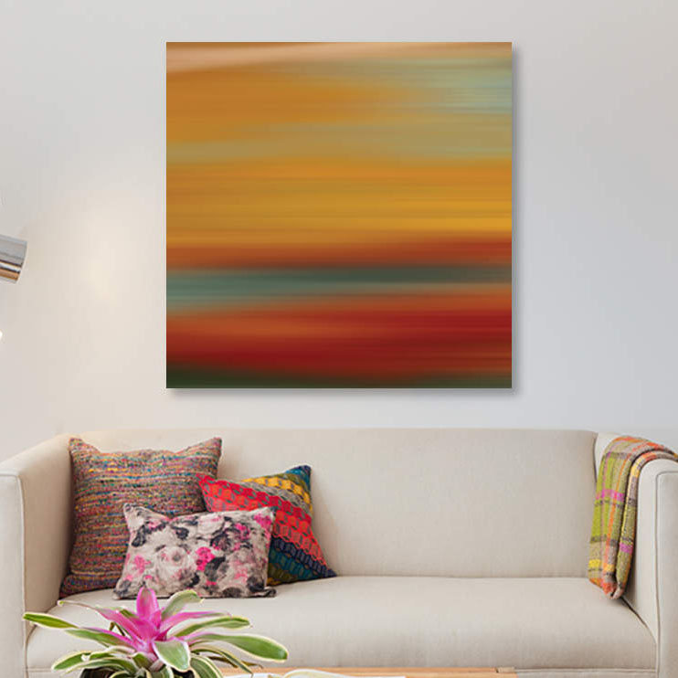 « fit i », reproduction sur toile, H 12 po x l 12 po x P 1,5 po, Pas de tapis, Toile tendue