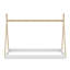 Lit simple avec structure triangulaire-1842619702