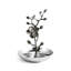 Black Orchid Metal Ring Holder