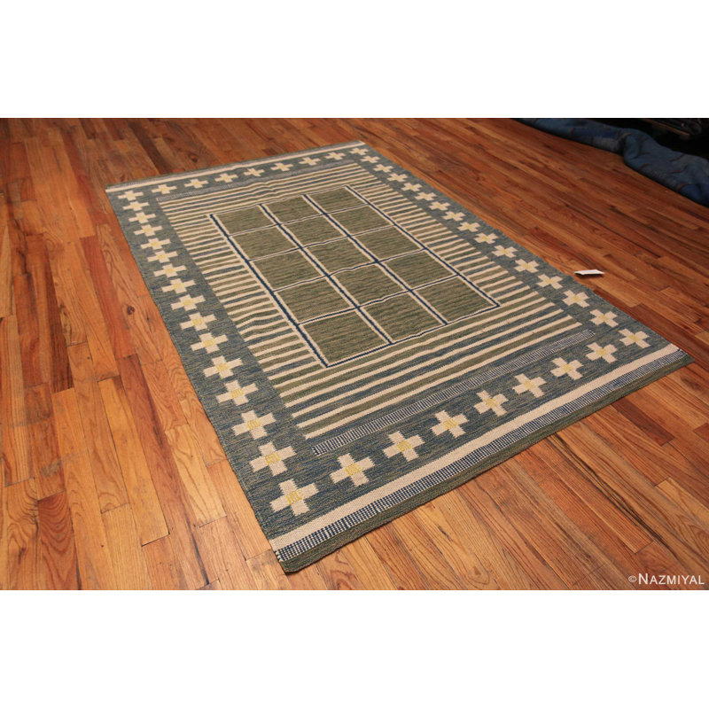 One-of-a-Kind 6'1" X 9'1" Flatweave Area Rug