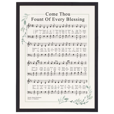 Come Thou Fount Hymn