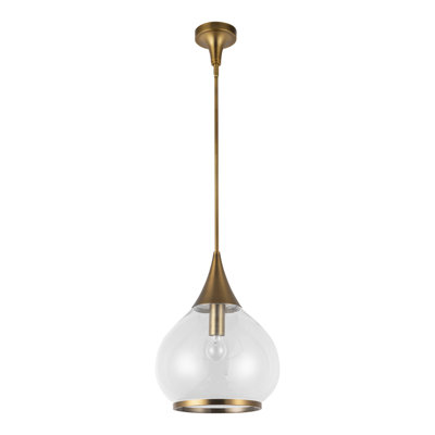 Luminaire suspendu géométrique 1 lumière Hazel