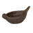 Debossed Stoneware Bird Bowl with Reactive Glaze