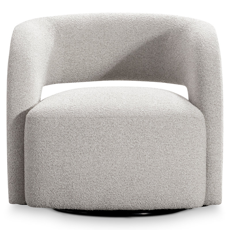 Cora Outdoor Lounge Chair, Cream Outdoor Poly 6070-002