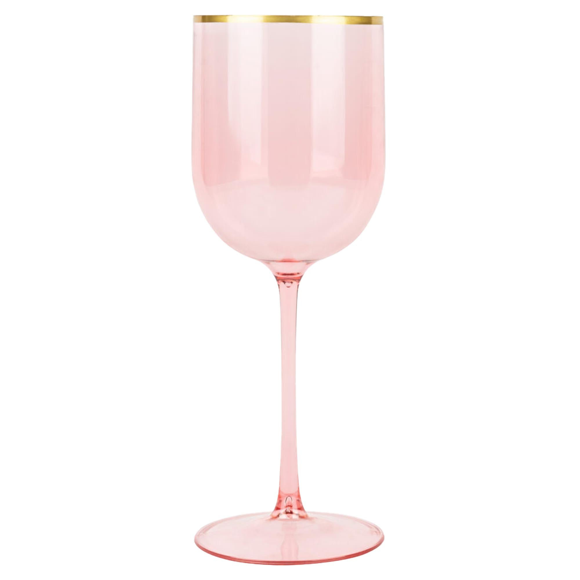 Gold disposable wine clearance glasses