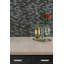 Carreau de mosaïque murale en verre brillant 12 po x 12 po Onyxa