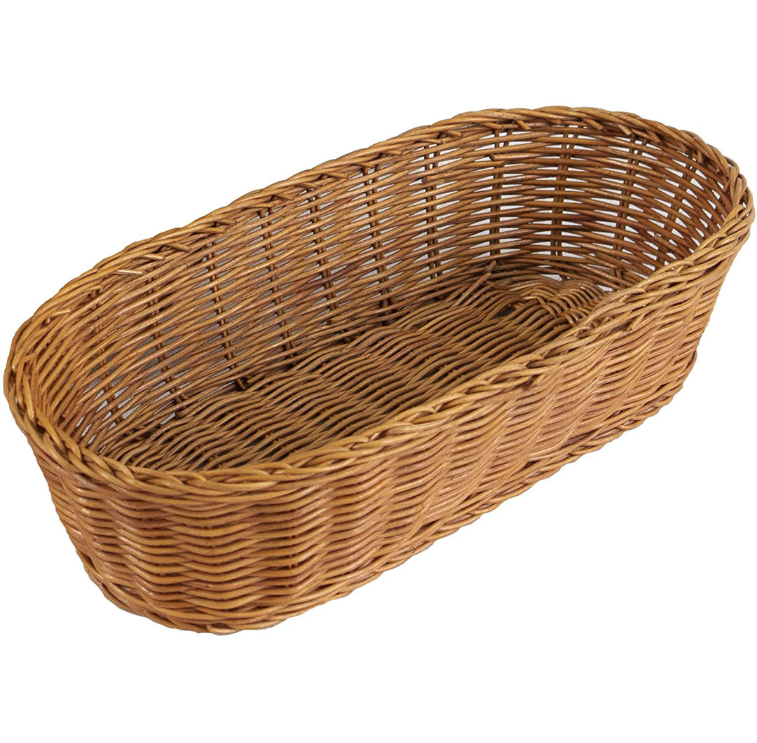 Bay Isle Home Glenmoral Wicker Serving Bowl