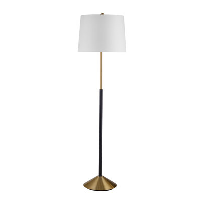 Finan 62'' Brushed Traditional Floor Lamp