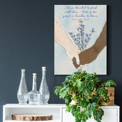 «Stick With Love» par Susan Jill, reproduction d'art sur toile tendue
