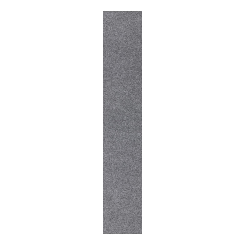 Sous-tapis Hokku Designs Timora, Tapis de couloir 2 pi 6 po x 13 pi 9 po