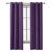 Thermal Insulated Room Darkening Grommet Curtain Panels (Set of 4)-106667164-106667189