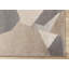 Tapis d'intérieur dense brun clair à motif géométrique Hornsby-1191141537