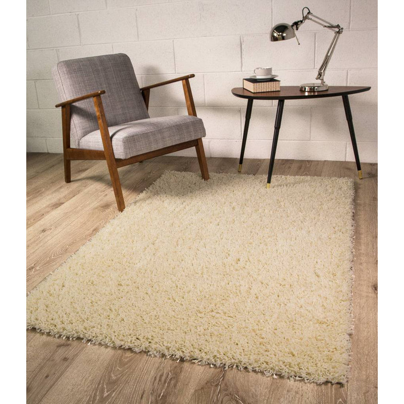 Ophiuchi Solid Colour Shag Area Rug, Rectangle 80 x 150cm