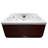 Hudson Bay Spas 110 Volt 4 Person 14 - Jet Acrylic Rectangle Plug And Play Hot Tub