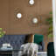 Miroir rond en fer