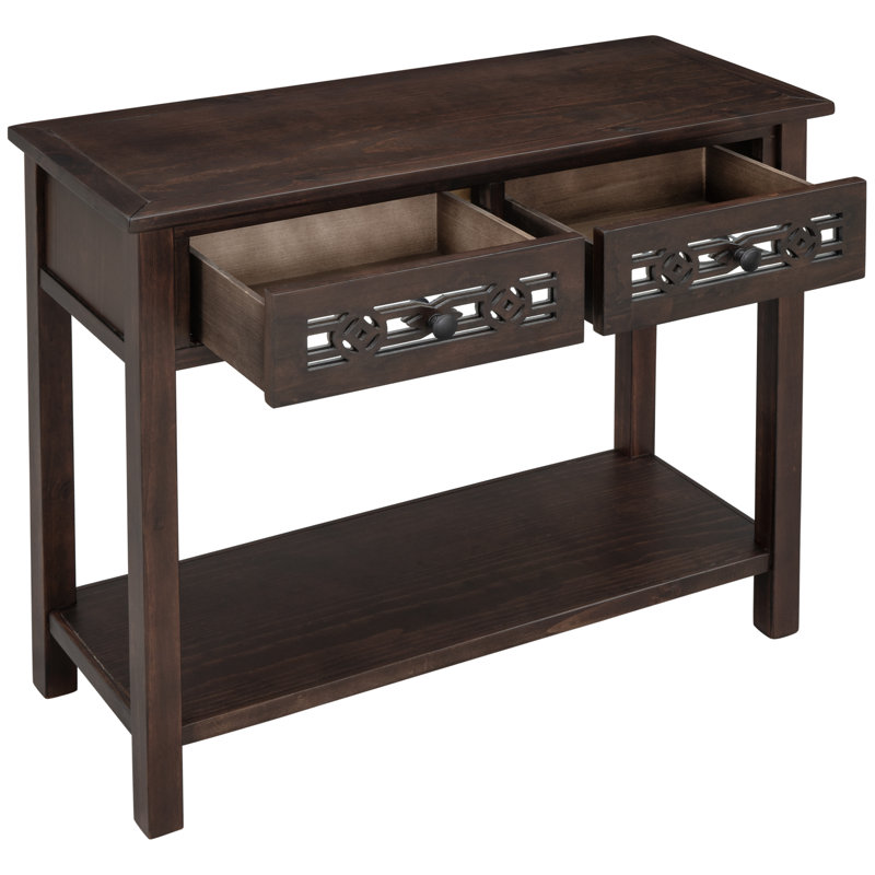 35.76'' Console Table, Black