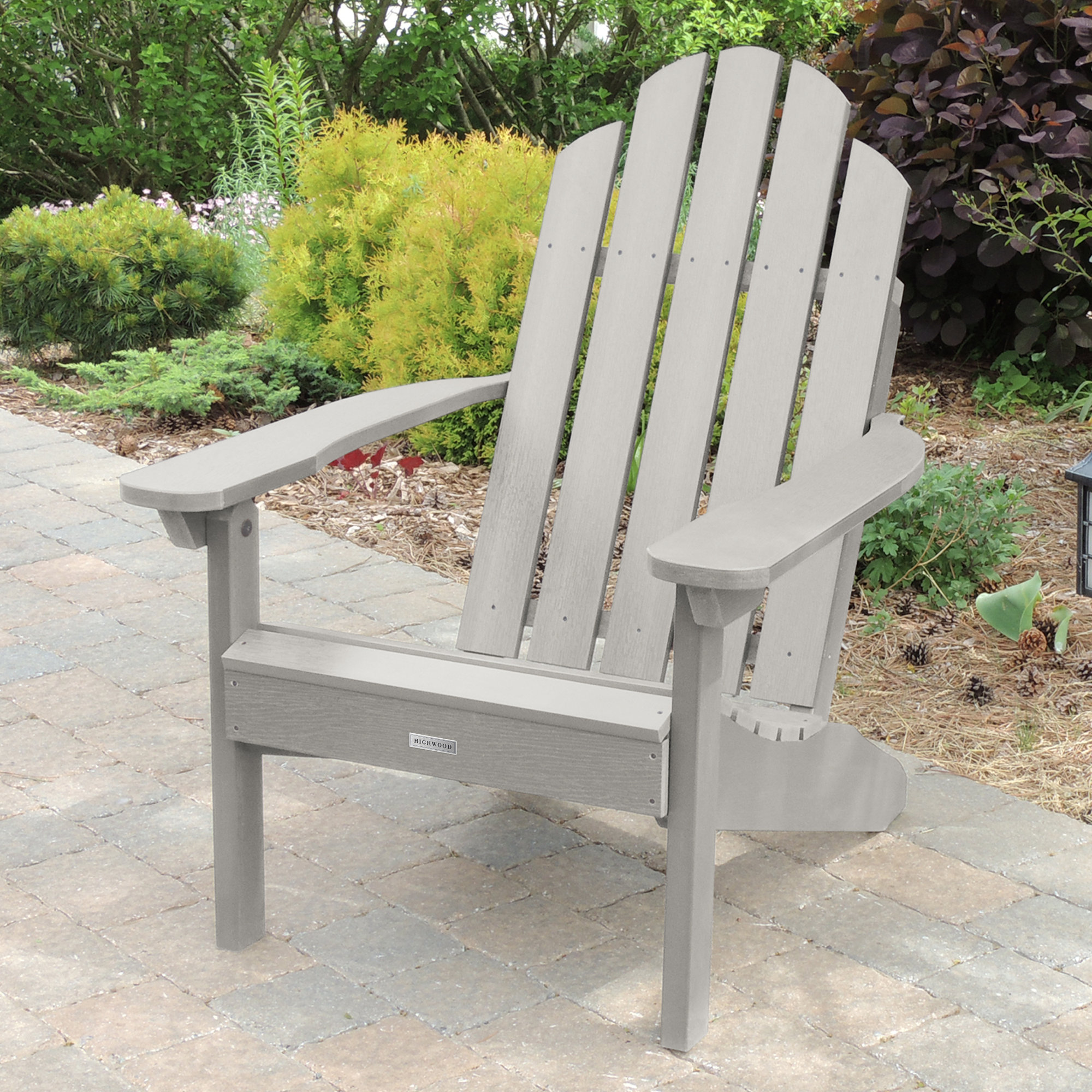 Leis Outdoor Adirondack Chair, Harbor Gray