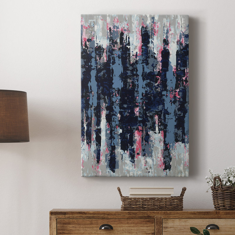 Chaleur voilée - Cavas enveloppés de galerie, H 36 po x l 24 po