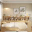 Lit de jour multifonctionnel en bois avec tablettes de rangement, bureau d'étude et lit gigogne-932615443-932615440