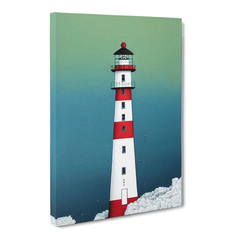 Lighthouse - Wrapped Canvas, 60cm H x 40cm W x 3cm D