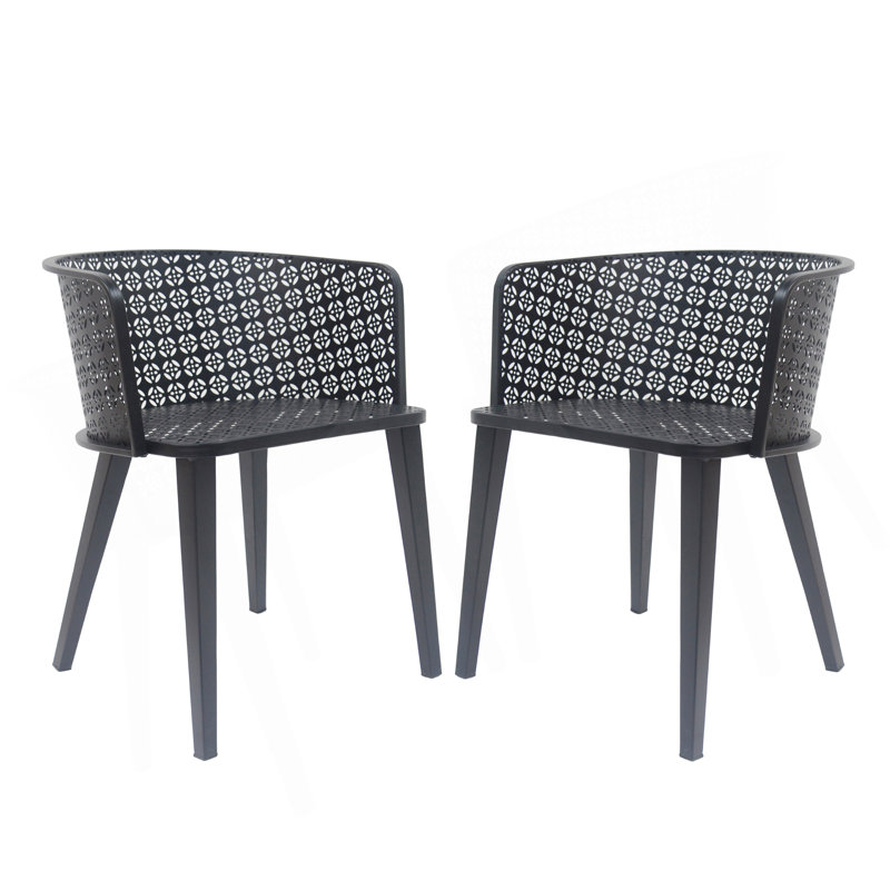 Chaise de salle à manger d'extérieur (ensemble de 2)