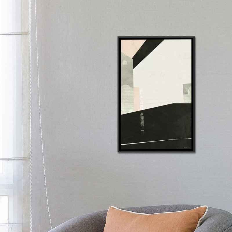 «Out in III», impression sur toile, H 26 po x l 18 po x P 1,5 po, Toile avec cadre noir, Pas de tapis