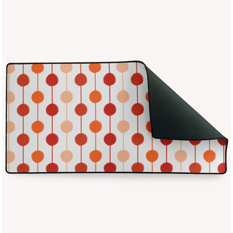 Coussin de bureau Lavern, Orange