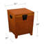 Table de bout avec rangement Sigismund-2117454126