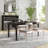 Lastasha Commercial Grade Solid Wood Dining Chair with Slatted Backrest and Vinyl Seat-887149101-887149102