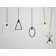 1 - Light White Square/Rectangle Pendant