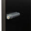 Armoire latérale avec lampe à bande en aluminium et grand espace de rangement-466705630