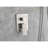Bathroom Shower System With Brushed Nickel Wall Mounted Waterfall Head Rain Dual & Rainfall Drops Flow