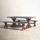 Fleur 74'' Rectangular 6 - Person Outdoor Dining Set