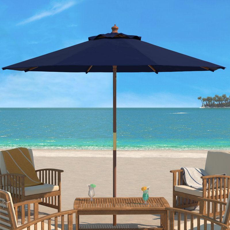 Parasol de plage Ellarose, Bleu marine