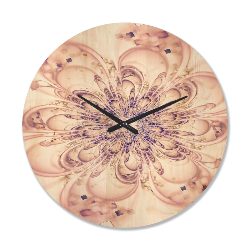 Horloge murale pleine fleur, Grand