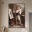 «Painterly Tiger Canvas Vintage Portraits» par Art Remedy-107431289-107431301