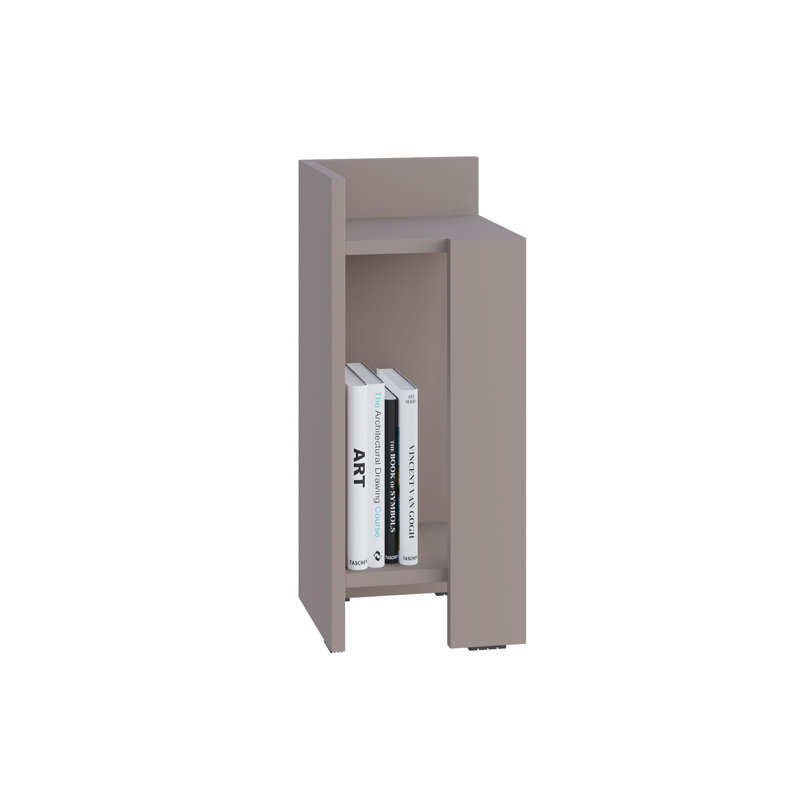 Rihan 25cm W Manufactured Wood Bedside Table