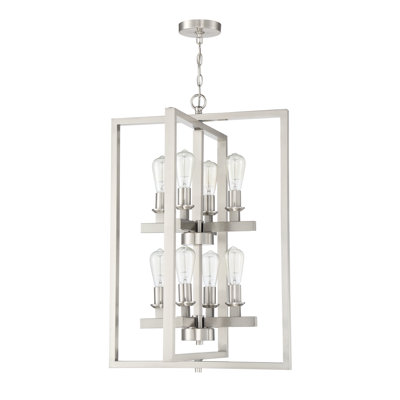 Luminaire suspendu lanterne à 8 lumières Tereza