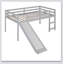 Lit mezzanine avec glissade, conception multifonctionnelle-1061139399