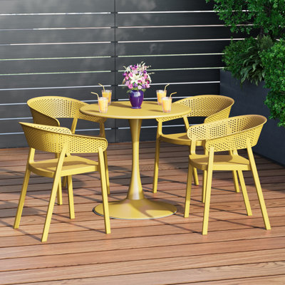 Ensemble repas extérieur pour 4 personnes
