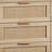 Multi purpose Rattan 6 Drawer Dresser,Modern Storage Cabinet with Wooden Legs-1584073633-1550583236-1559915330