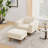 29.7''W Chenille Ottoman-993333209