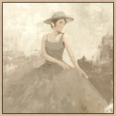 Right Girl III Painting by Mark Sargent